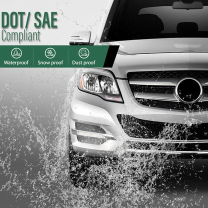 Solid Spare LED Fog Lights Daytime Running Lamps Fit For Mercedes-Benz S550 S600 S63 AMG
