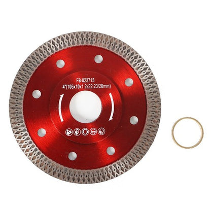 Solid Spare 4" Dry Wet Super Thin Diamond Porcelain Saw Blades Ceramic Cutting Disc Wheels