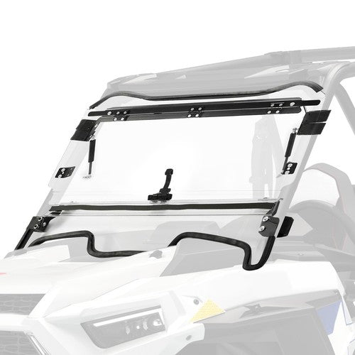Solid Spare Scratch Resistant Flip Windshield For Polaris RZR XP Turbo S/ 2019+ XP 4 Turbo S