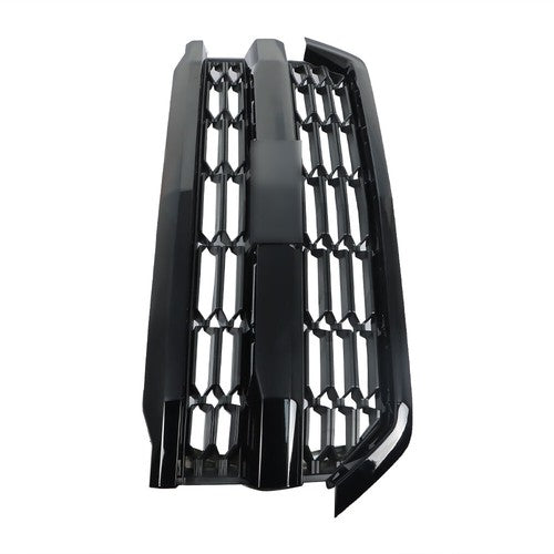 Solid Spare For Chevrolet Silverado 1500 2016-2018 Upper Black Mesh Grille Bumper Assembly