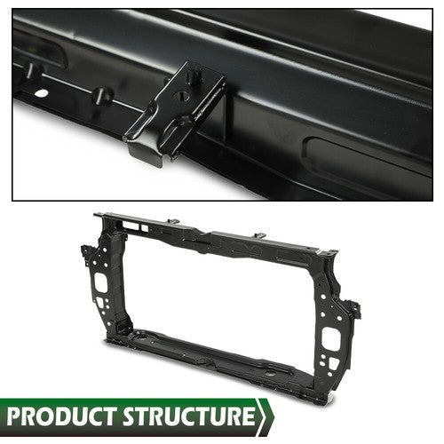 Solid Spare Radiator Core Support Assembly Fit For 2018-2023 Kia Rio KI1225186 64101H9000