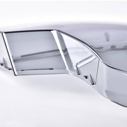 Solid Spare Fit For 2009-2014 Ford F150 F-150 Smoked Headlight Replacement Lens Left+Right