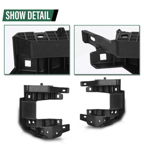 Solid Spare Front Bumper Fog Light Lamp Bracket Fit For 2019-2024 Ram 1500 Left+Right Side