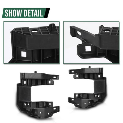 Solid Spare Front Bumper Fog Light Lamp Bracket Fit For 2019-2024 Ram 1500 Left+Right Side