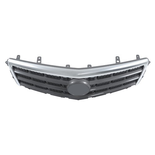 Solid Spare Plastic Front Bumper Upper Grille Gray New Fit For Cadillac ATS 2013-2014
