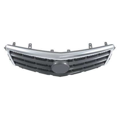 Solid Spare Plastic Front Bumper Upper Grille Gray New Fit For Cadillac ATS 2013-2014