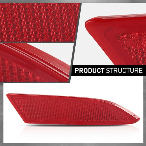 Solid Spare Fit For 2012-2018 Ford Focus Sedan Rear Bumper Reflector Right Side FO1185101