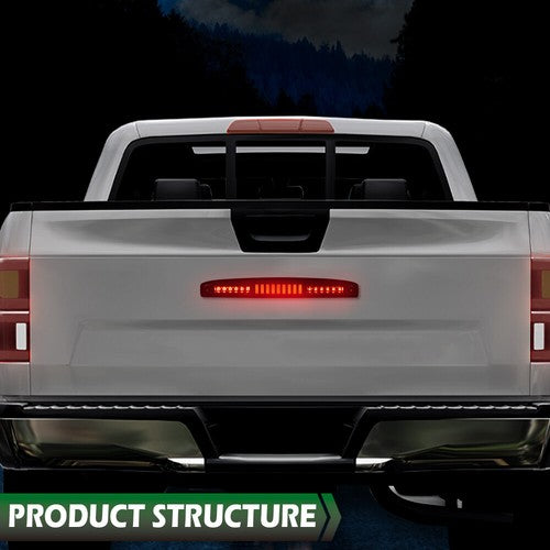 Solid Spare Fit For 03-06 Dodge Ram 2500 3500 Smoke LED Rear Center Tailgate Brake Light