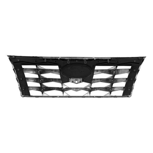 Front Bumper Upper Grille W/Camera Hole Fit 2022 2023 2024 Hyundai Tucson 4Dr US
