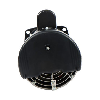 Solid Spare 1HP B2848 B848 Single Speed Pool Pump Motor Y56Y Frame Square Flange W/GO-KIT-32