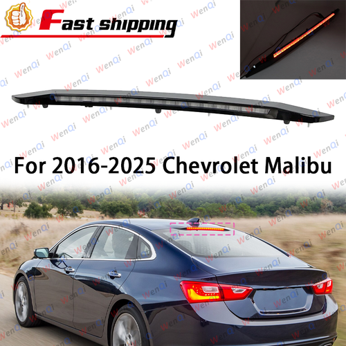 Center High Mount Third Brake Tail Lamp 42795725 For 2016-2025 Chevrolet Malibu