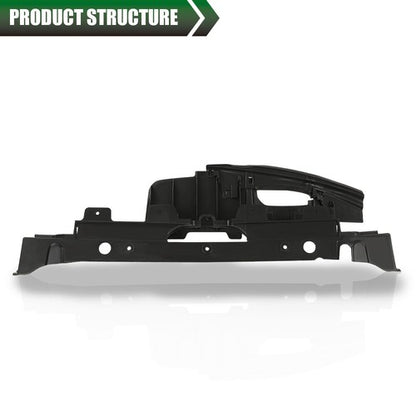 Solid Spare Fit For 11-14 Chevrolet Cruze #GM1224100 Black Radiator Support Bracket Cover