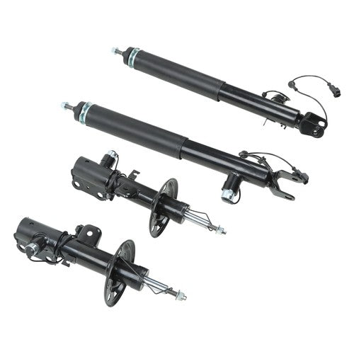 Solid Spare DA5Z-18125-F 4× Front Rear Shock Struts Assys w/Electronic For Lincoln MKS 13-16