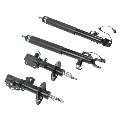 Solid Spare DA5Z-18125-F 4× Front Rear Shock Struts Assys w/Electronic For Lincoln MKS 13-16