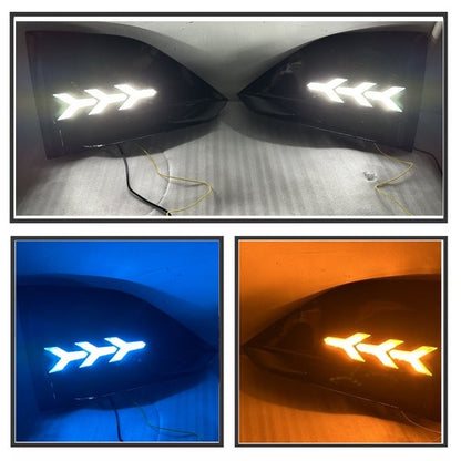 Front Fog Light DRL Fit for 2023 2024 Altima LED Daytime Running Lamp LH+RH