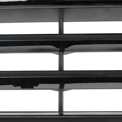 Solid Spare Front Bumper Upper Grille Assembly ABS Black For Chevy Silverado 1500 2016-2018