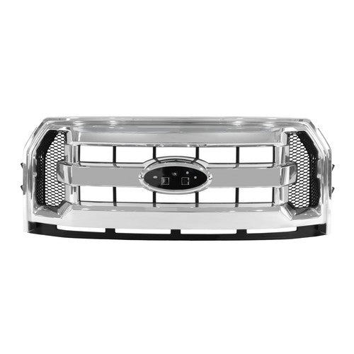 Front Bumper Grille Assembly Chrome For Ford F-150 F150 2015-2017 FL3Z8200DA