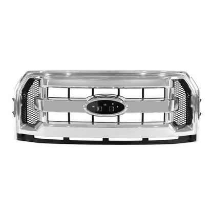 Front Bumper Grille Assembly Chrome For Ford F-150 F150 2015-2017 FL3Z8200DA