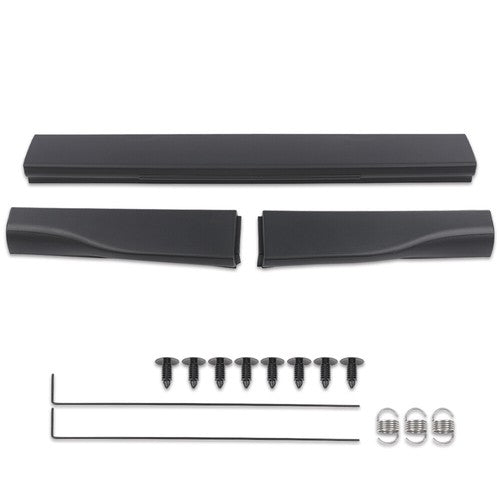 Solid Spare Fit For 08-16 Ford Super Duty F250 F350 Flex Step Tailgate Trim Cap Molding 3pcs