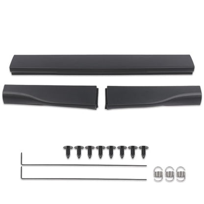 Solid Spare Fit For 08-16 Ford Super Duty F250 F350 Flex Step Tailgate Trim Cap Molding 3pcs