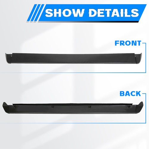 Solid Spare 3PCS For Chevy Silverado 2007-2014 Tailgate Tail gate Wing Spoiler