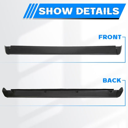 Solid Spare 3PCS For Chevy Silverado 2007-2014 Tailgate Tail gate Wing Spoiler