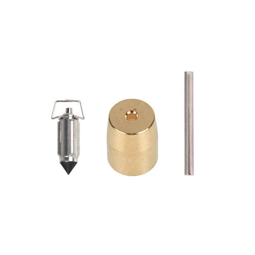 Solid Spare Carburetor Float Valve Pin Needle Seat Set Fit For Yamaha YFM250 YFM350 YFM400