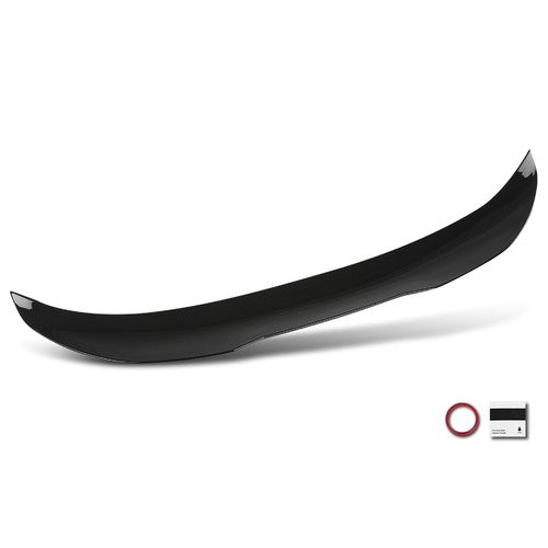 Solid Spare Gloss Black PSM Style Rear Trunk Spoiler Wing For 12-18 BMW F30 F80 335i 328i