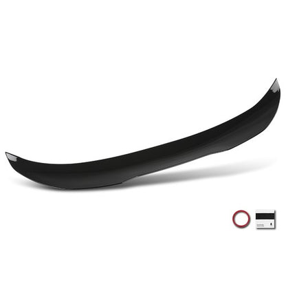 Solid Spare Gloss Black PSM Style Rear Trunk Spoiler Wing For 12-18 BMW F30 F80 335i 328i