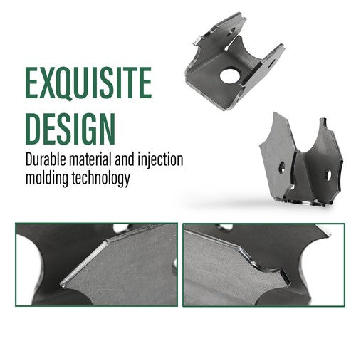 Solid Spare Heavy Duty Front Lower Control Arm Bracket Fit For 07-18 Jeep Wrangler JK JKU