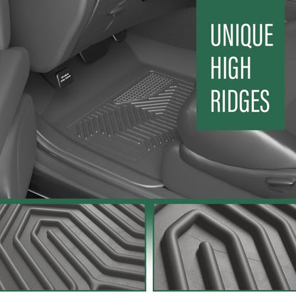 Solid Spare Fit For 1996-2002 Toyota 4Runner All Weather TPE Floor Mats Protection Liners