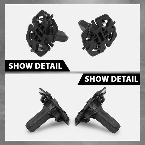 Solid Spare Fit For BMW Coolant Radiator Fastening Element Clip 17118482944 17118619382