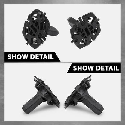 Solid Spare Fit For BMW Coolant Radiator Fastening Element Clip 17118482944 17118619382