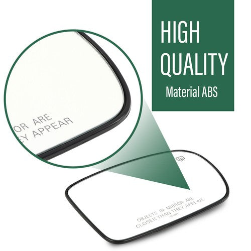 Solid Spare Fit For 11-21 Chrysler 200 300 Dodge Charger Mirror Glass Heated Right Side