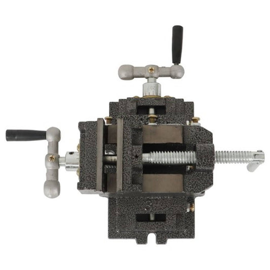 Solid Spare For Cross Slide Vise Drill Press Heavy Duty Metal Milling 2 Way Clamp Machine