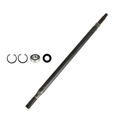 Solid Spare Driver Side W/ Bearing Seal Kit Shaft For EZGO TXT Rear Axle Elec Cart 1994.5-Up