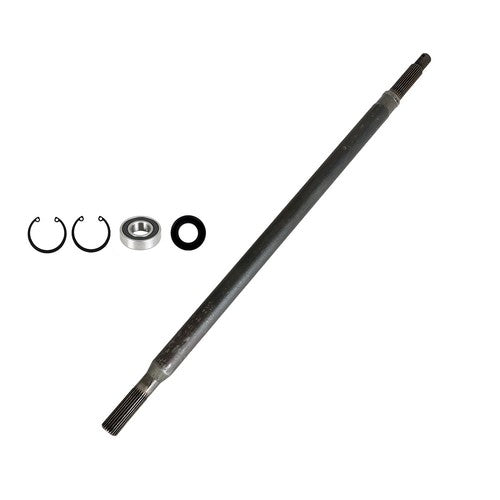 Solid Spare Driver Side W/ Bearing Seal Kit Shaft For EZGO TXT Rear Axle Elec Cart 1994.5-Up