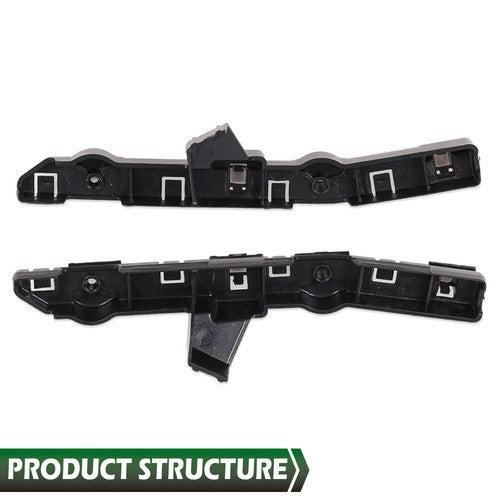 Solid Spare Fit For 17-22 Nissan Rogue Sport Front Bumper Retainer Bracket Left+Right