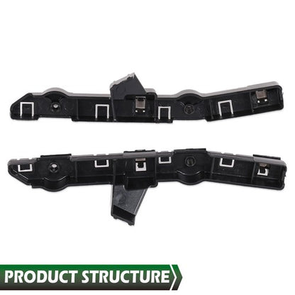 Solid Spare Fit For 17-22 Nissan Rogue Sport Front Bumper Retainer Bracket Left+Right