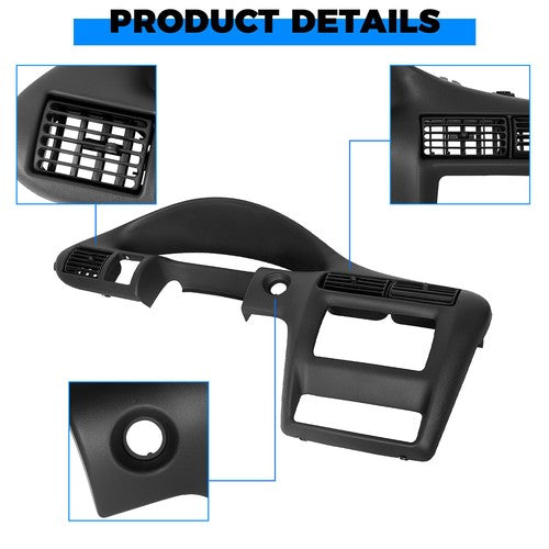 Solid Spare For 2000-2005 2004 Cavalier Dash Panel Speedometer Trim Bezel Rep. for #22698064