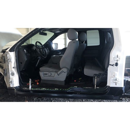 Solid Spare Rust Repair Rocker Panels For 2009-14 Ford F150 F-150 Truck Super / Extended Cab