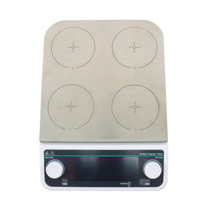 Solid Spare 4 Position Mixer Maximum Volume 4×500ml Magnetic Heating W/4 Stirring Bars
