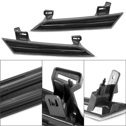 2PCS For Nissan Murano 2009-2014 Pair Headlight Reflector Panel Left +Right Side