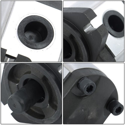 Solid Spare 2-10 GPM Hydraulic Gear Pump 3/4" Keyed Shaft CCW Cast Iron Flange SAE A-2 Bolts