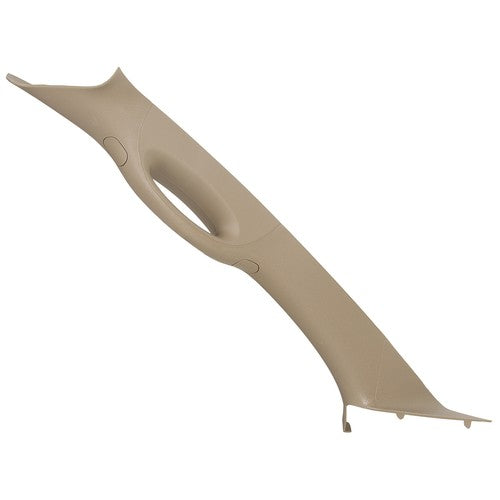 Solid Spare For 2004-2008 Ford F150 F-150 LH Driver Front A Pillar Trim Tan Interior Handle