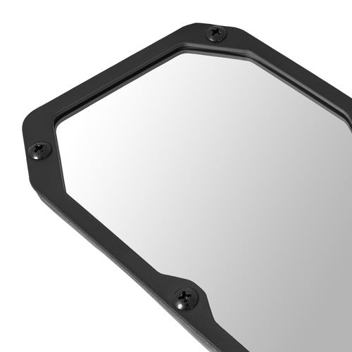 Solid Spare UTV Center Rear View Mirror For Polaris RZR Adjustable 1.5"-2" Roll Cage Bar