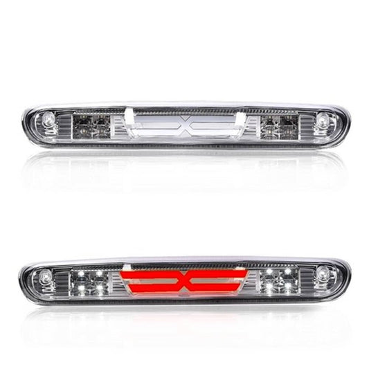 Solid Spare Fit For 07-2014 Chevy Silverado GMC Sierra Clear LED 3rd Brake Light Cargo Lamp