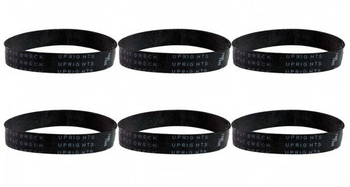Solid Spare (6) Belt for Oreck XL Signature, Element Plus & Pro Edge Series