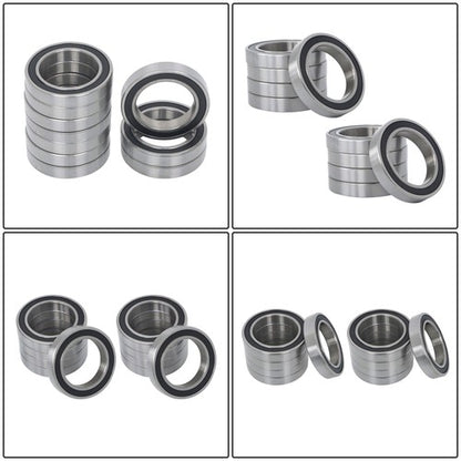 Solid Spare 10Pcs 6909-2RS Bearings 45×68×12mm Double Rubber Seals Deep Groove Ball Bearing