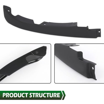 Solid Spare Fit For 2005-2013 C6 Corvette 3pcs Front Lower Spoiler Kit w/ Mount Hardware